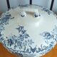 Porcelain soup pot iron earth H. Boulenger model Floréal