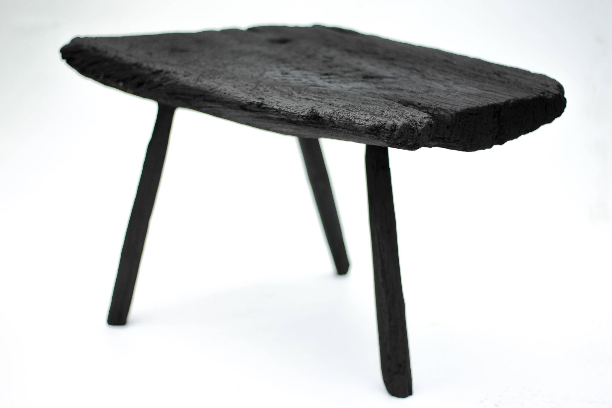 Brutalist coffee table, tripod table, interior decor, industrial, furniture b