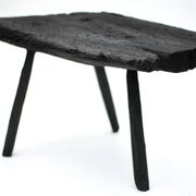 Brutalist coffee table, tripod table, interior decor, industrial, furniture b