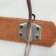 Coat rack wood and metal patinated Samaritaine Paris vintage