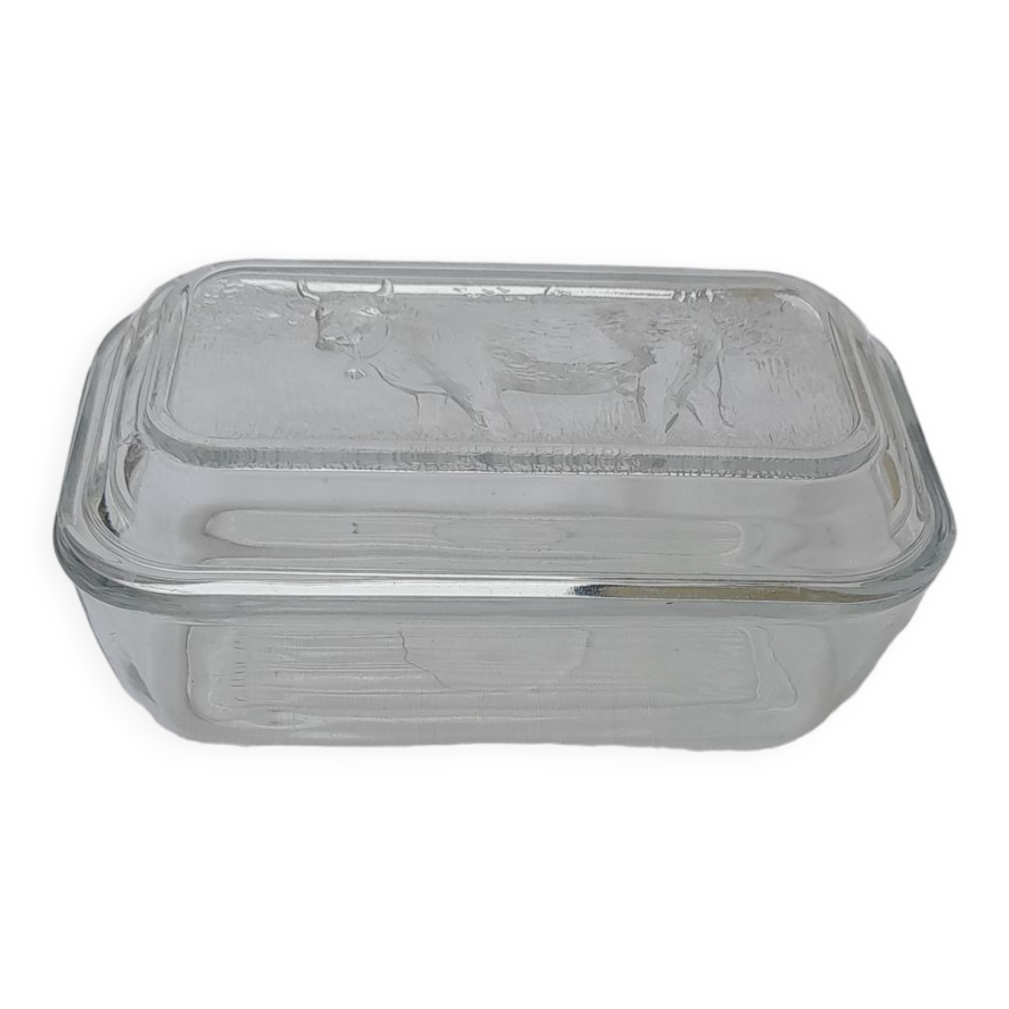 Duralex pyrex butter dish