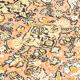 1960s Ghom Carpet , 110 x 162