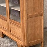 Parisian glazed wardrobe 1930 raw wood