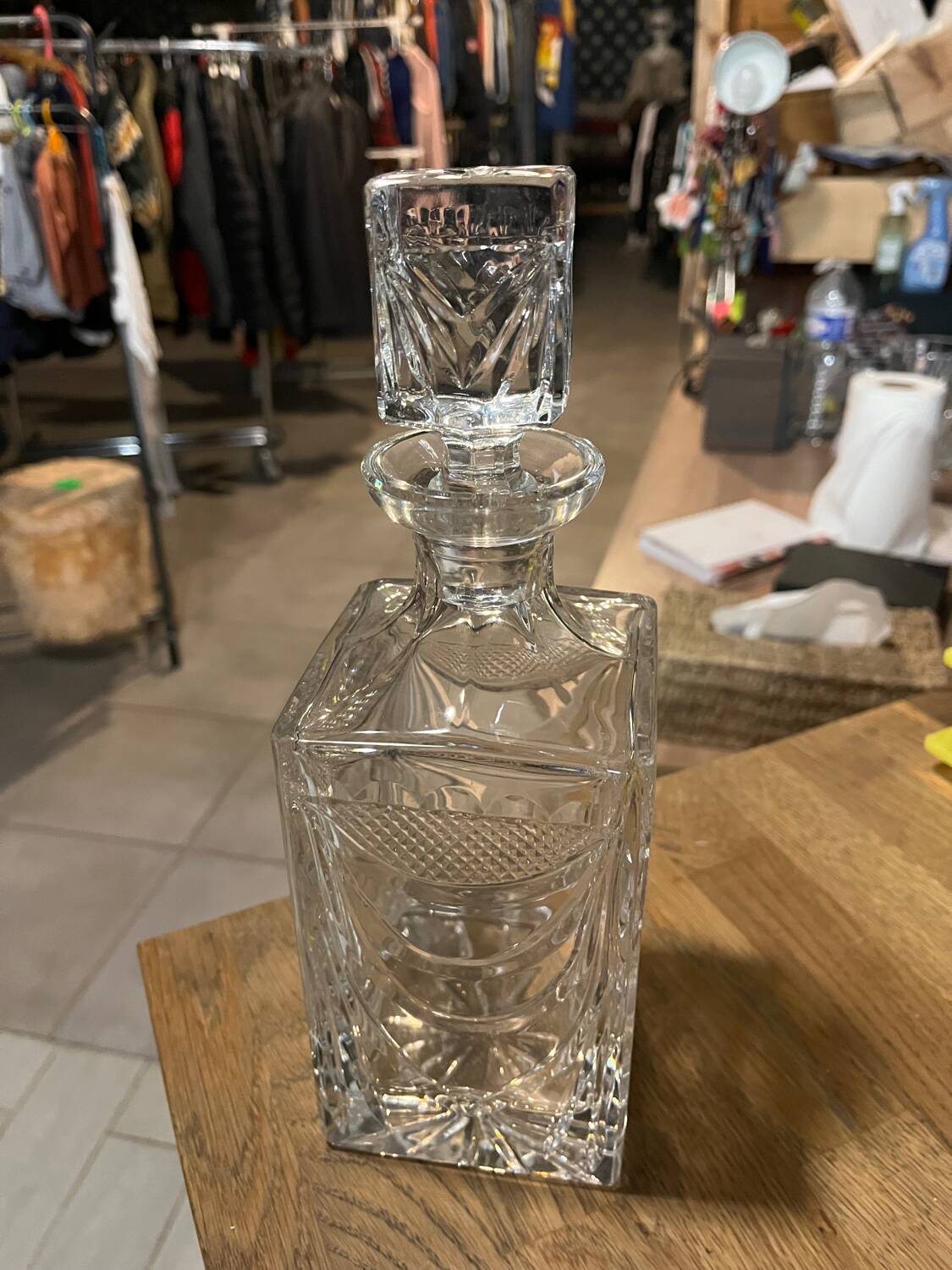 Crystal carafe from Lorraine