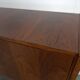 Palissander fineer design kast Bartels Werke vintage dressoir