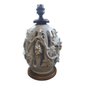 Langeais earthenware lamp base