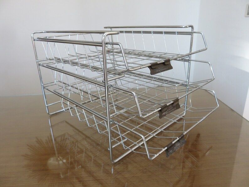 Mail range " GRIESHABER " Germany in chromed metal 60s 70s