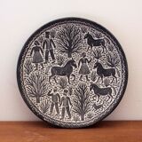 Decorative plate by Stefan Kniat 60s