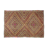 Anatolian handmade kilim rug 280 cm x 194 cm