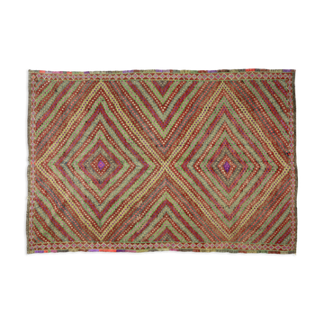 Tapis kilim artisanal anatolien 280 cm x 194 cm