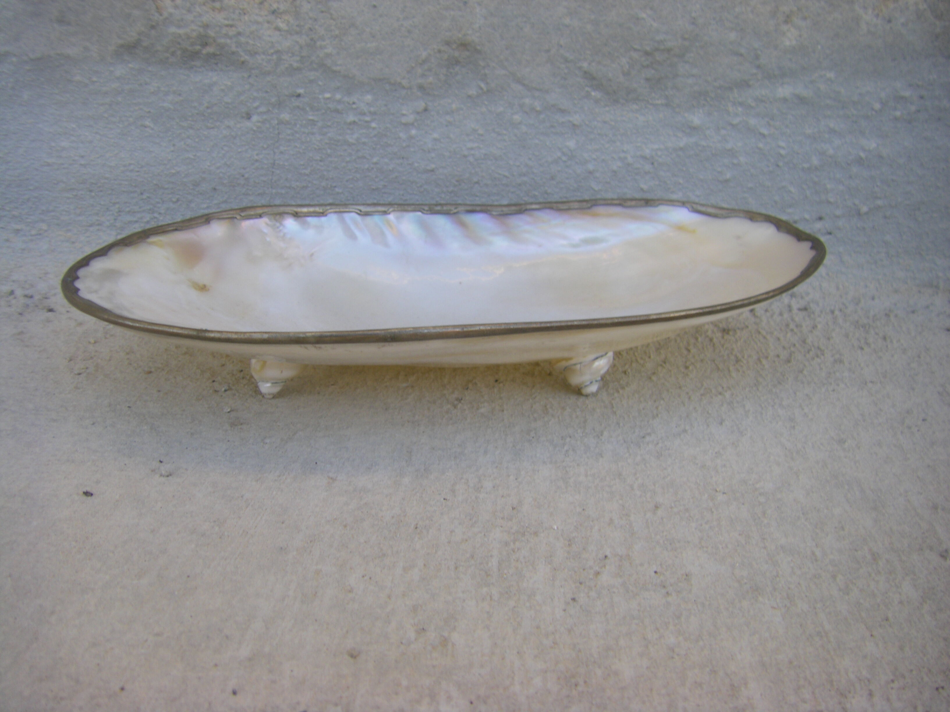 Caviar mother-of-pearl shell