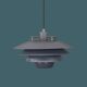 Beautiful antracite black Nordic pendant lamp