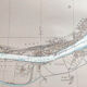 Vintage map Nantes cours de la Loire 1980
