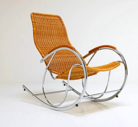Rocking-Chair, Italie, 1980