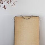 Vintage triptych barber mirror