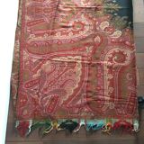 19th-century Alsatian Indian print in woven wool