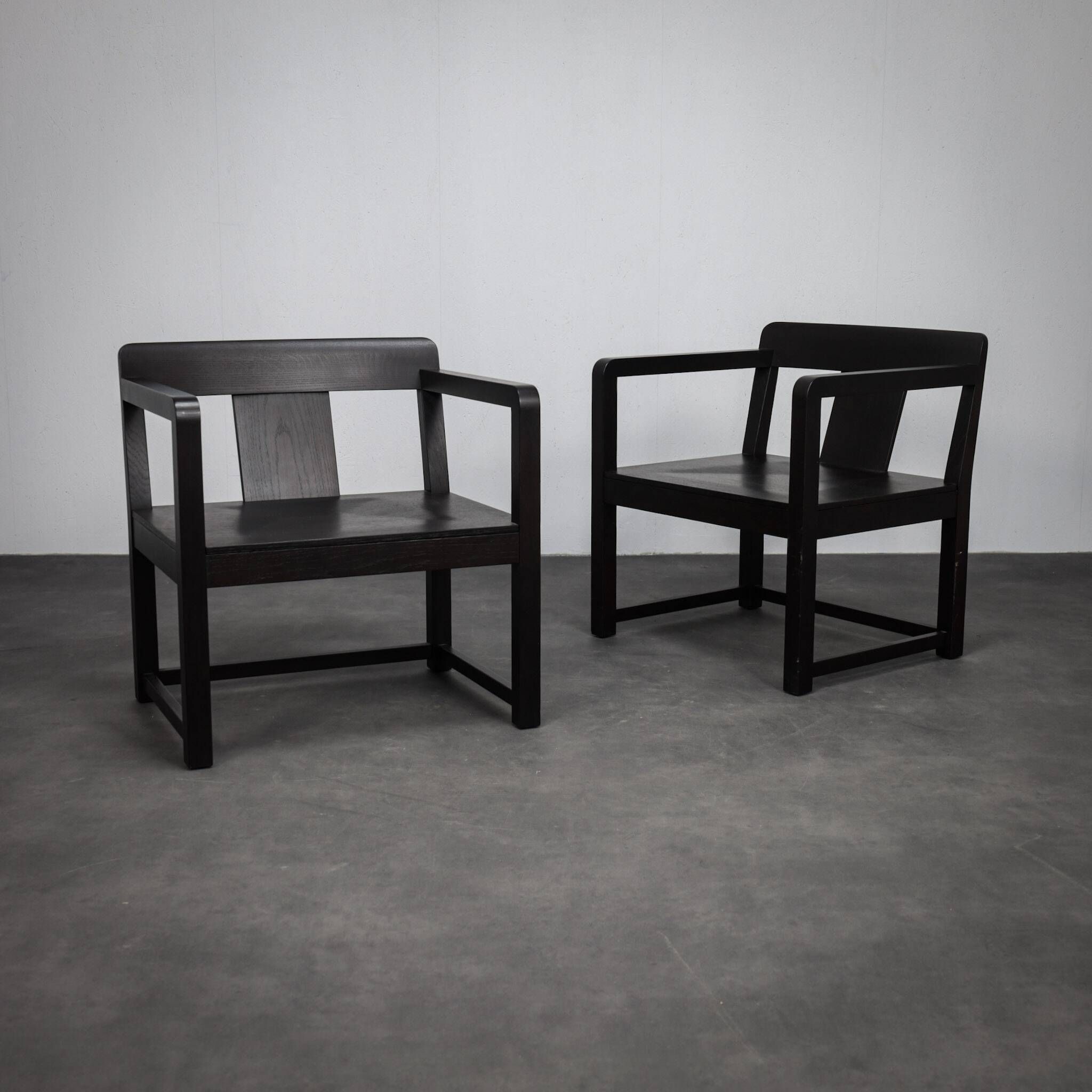 Pair of Ming lounge chairs by Paola Navone for Casamilano, Italy, 2022