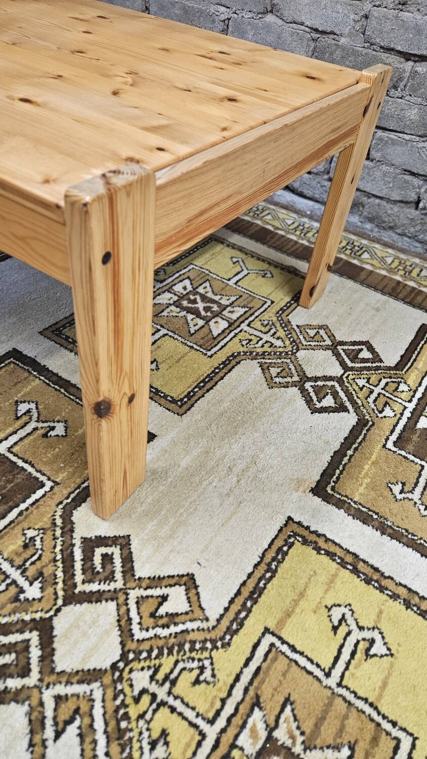 Danish pine coffee table 1970