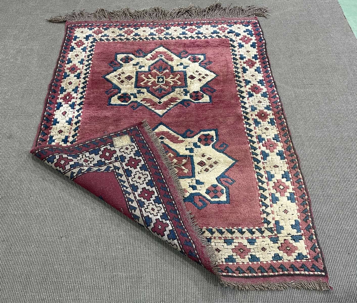 Iranian handmade wool rug