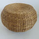 Tabouret en jonc et bambou 1970 1980