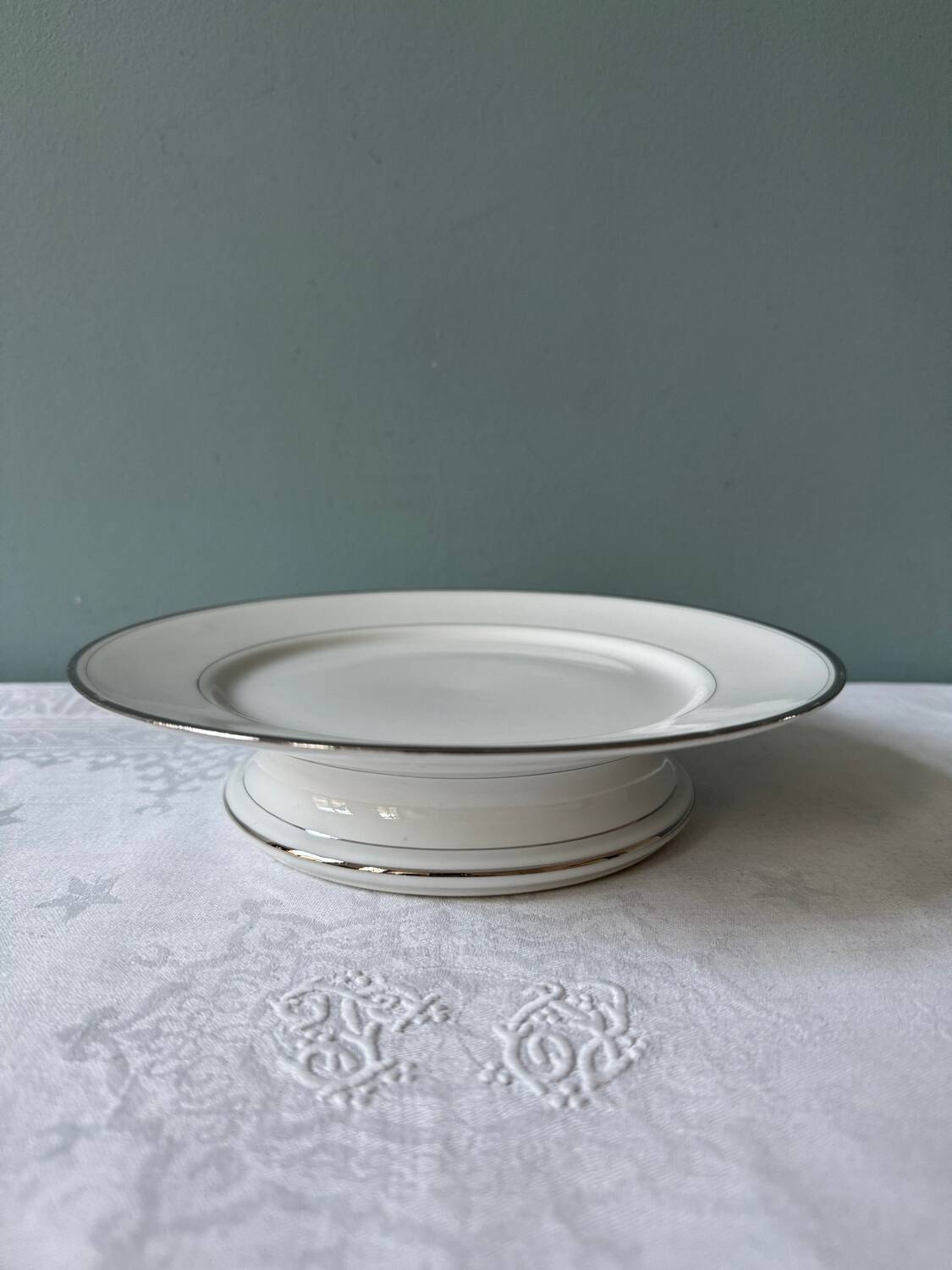 4 plats en porcelaine de Limoges Jules Vieillard XIXème