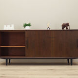 Walnut sideboard, danish design, 1960s, production : denmark