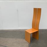 Postmodern chair with a high backrest