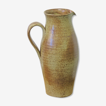 Large stoneware pitcher