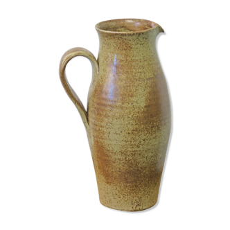 Large stoneware pitcher