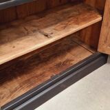 Antique black sideboard
