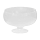 Saladier en verre sur pied
