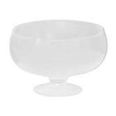 Glass bowl on foot