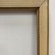 Vintage cream and gold frame