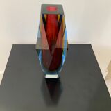 Vase en verre de Murano par Flavio Poli