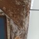 Miroir Shabby, cadre en bois sculpté