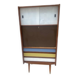 Wooden secretary/chest of drawers, 1960