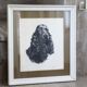 Animal portrait, painting signed by Jean Rivet, 1960s
