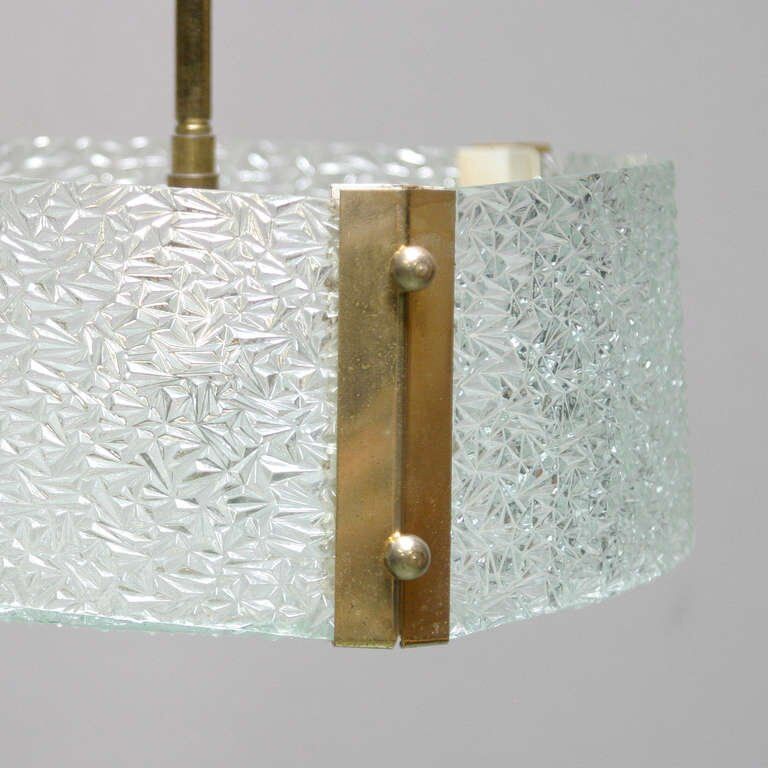 French glass suspension of the 1950s