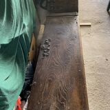 Old sacristan's chest