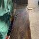 Old sacristan's chest