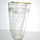 Engraved and gilded crystal jug 1900-1920
