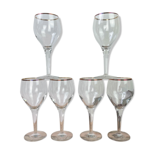 Set de 6 verres à vin