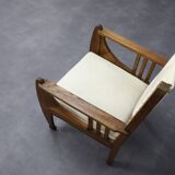Fauteuil Art Déco attribué à Lov Oosterbeek