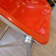 Vintage red Plona armchair – Italian design – Anonima Castelli