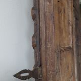 Antique carved wooden window and shutter from Rajasthan