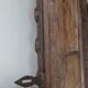 Antique carved wooden window and shutter from Rajasthan