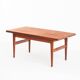 Teak table "Elevator" vintage designed by Kai Kristiansen for VMMobler. Denmark, 1960s.