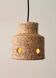 Ceramic pendant lamp, Netherlands 1970