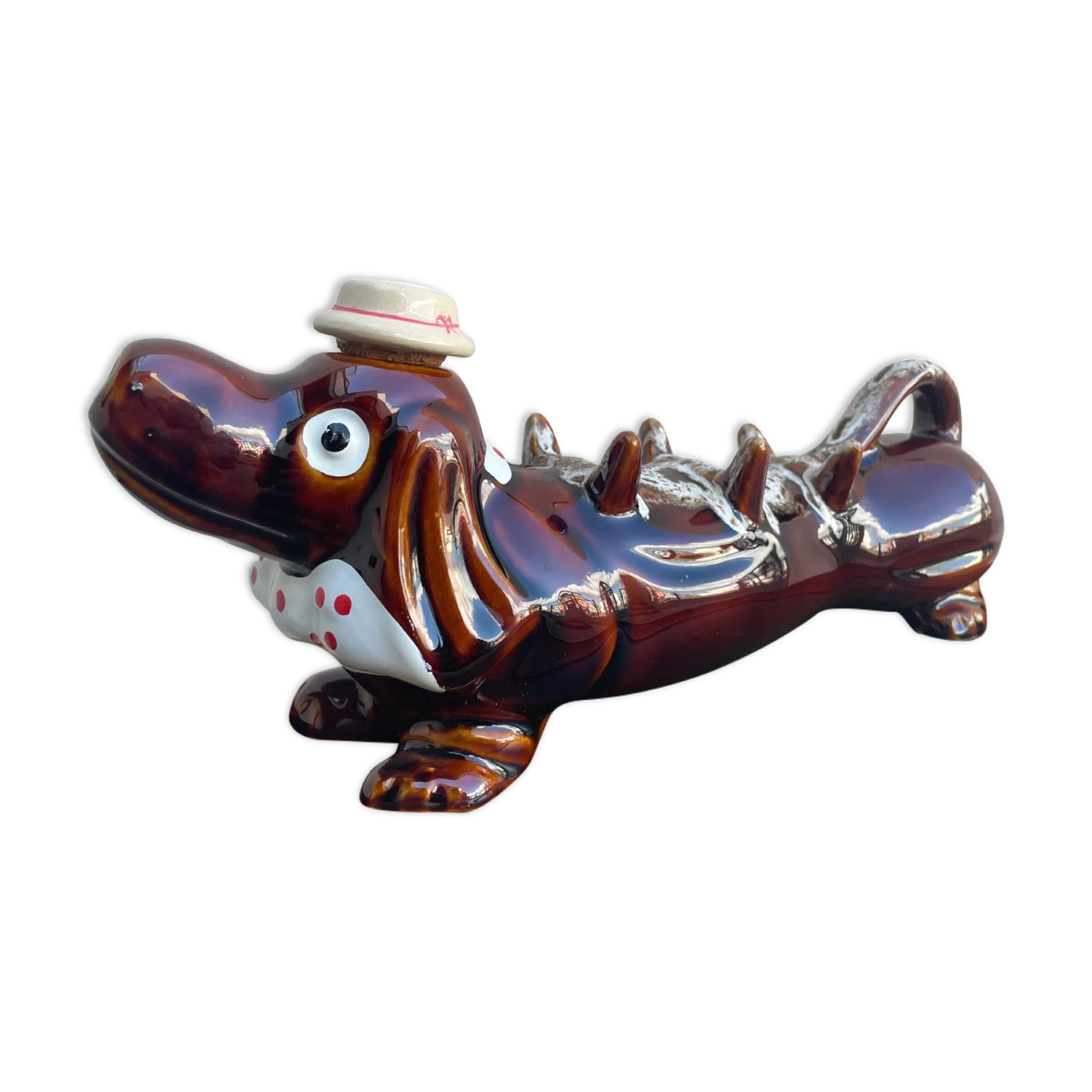 Vintage Dachshund decanter