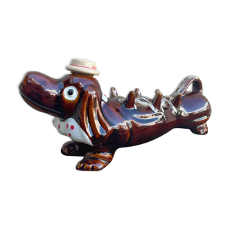 Vintage Dachshund decanter